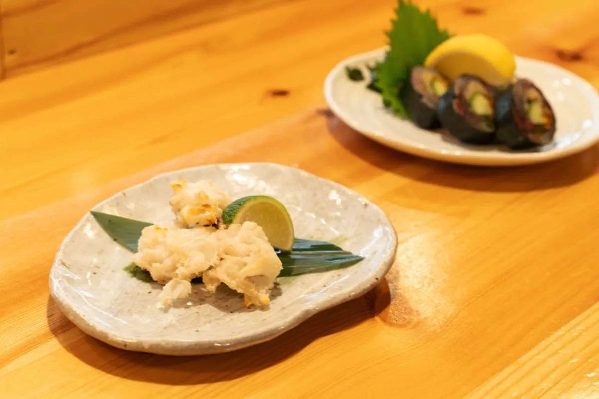 旬の魚を使用した多種多様なメニュー